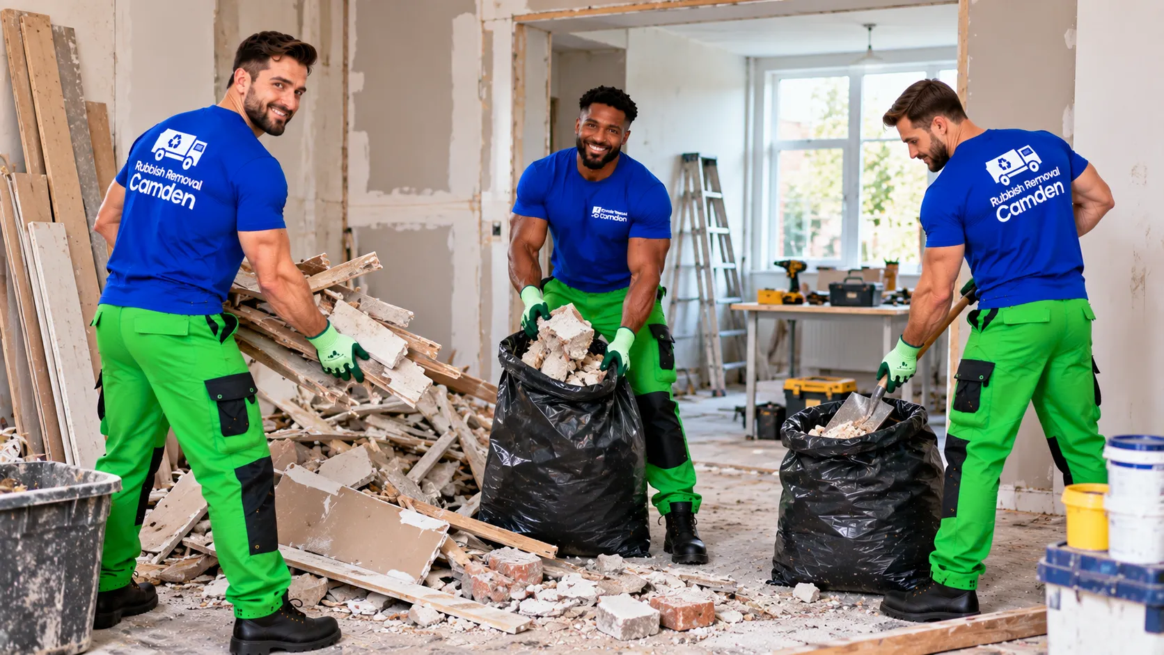 Builders and renovation waste clearance in Camden